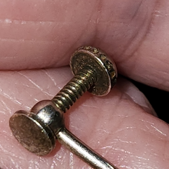 Vintage SIAM Screw-back Earrings - Picture 6 of 6